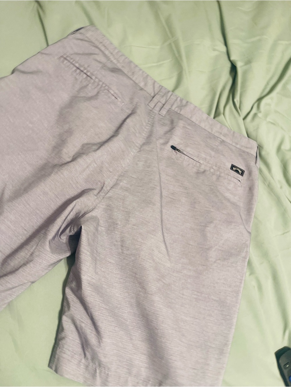 Billabong Light Gray Chino Shorts